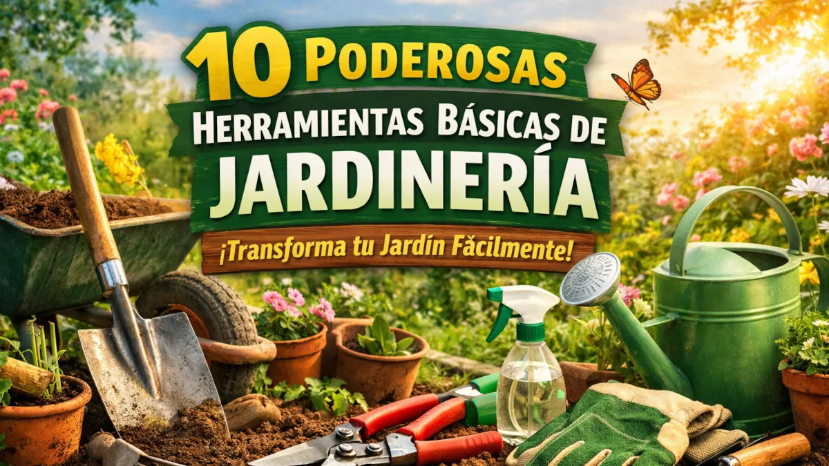 10 poderosas herramientas basicas de jardineria - jardinexperto.com
