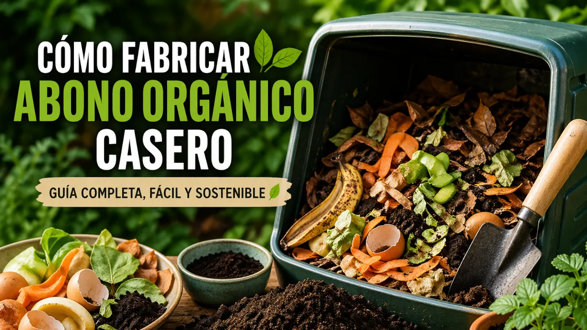 Cómo fabricar abono organico casero - jardinexperto.com