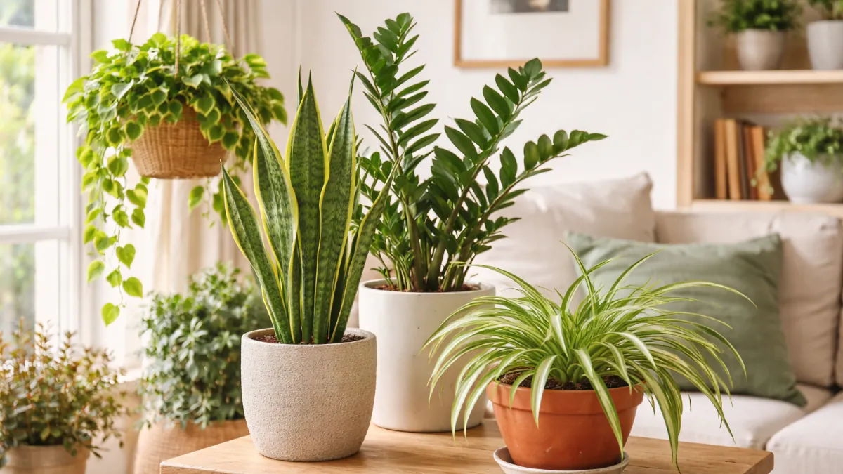 Plantas de interior resistentes que sobreviven con pocos cuidados