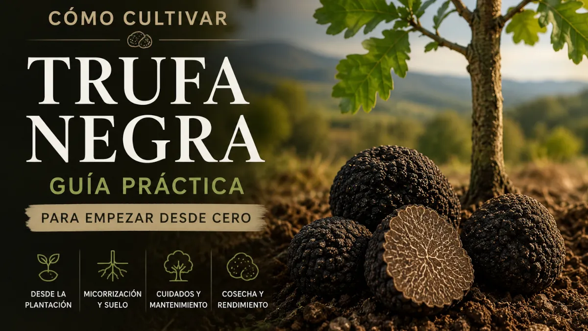como cultivar trufa negra - JardinExperto.com