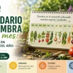 Calendario siembra mes a mes